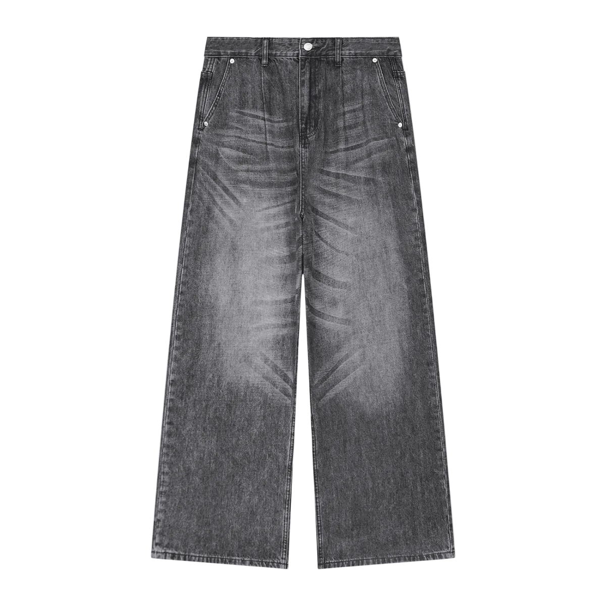 Offbrande Baggy denim jeans
